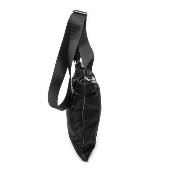 Prada Square Flat Crossbody  en  negro Lienzo - Image 4