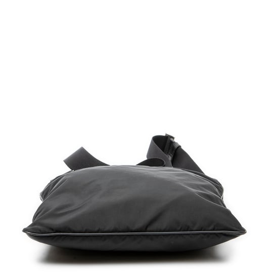 Prada Square Flat Crossbody  en  negro Lienzo - Image 6