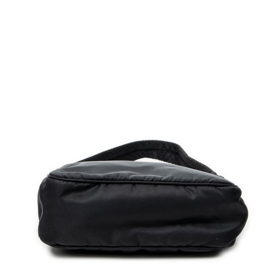 Prada Mini Zip Hobo en negro Lienzo - Image 6