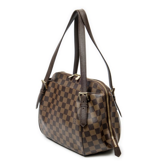 Louis Vuitton Belem MM en  marrón Lienzo recubierto - Image 2