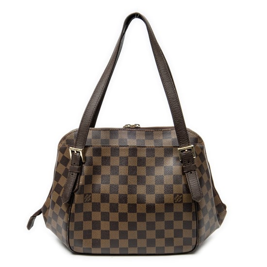 Louis Vuitton Belem MM en  marrón Lienzo recubierto - Image 5