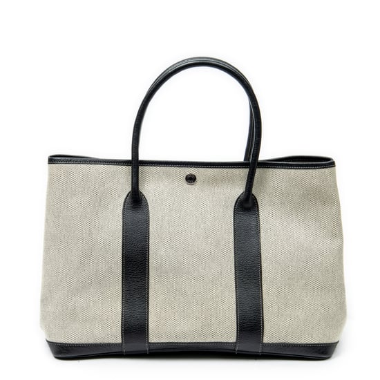 Hermès Garden Party PM en negro Lienzo - Image 1