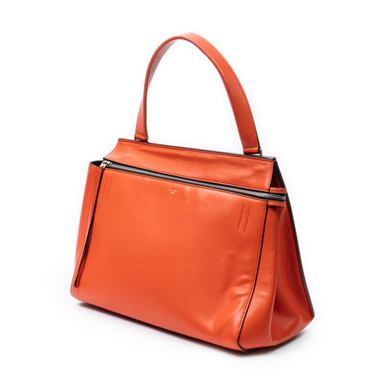 Celine Medium Edge Bag  en  naranja Cuero de ternero - Image 2