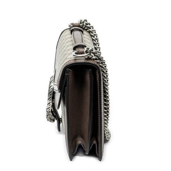 Gucci Dionysus Top Handle Chain Crossbody  en  beige Lienzo recubierto - Image 3