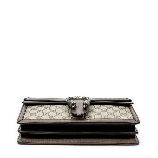Gucci Dionysus Top Handle Chain Crossbody  en  beige Lienzo recubierto - Image 6