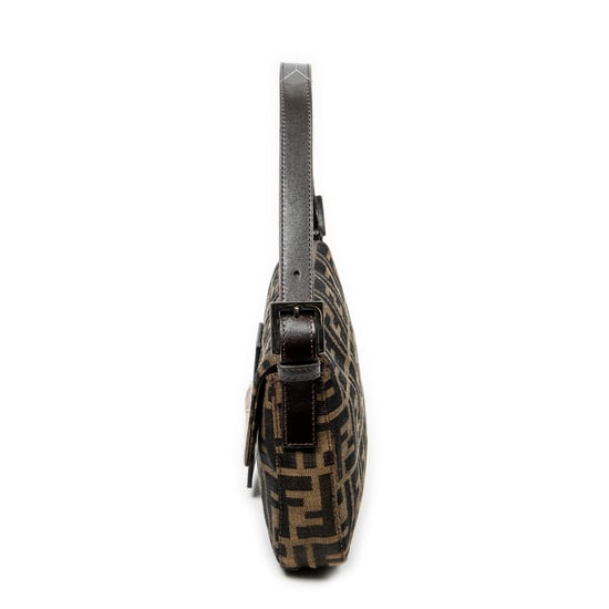 Fendi Baguette en Brown Lienzo - Image 3