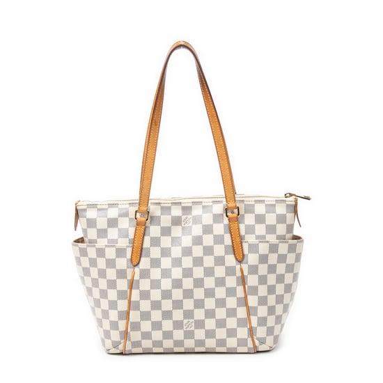 Louis Vuitton Totally PM en marfil Lienzo recubierto - Image 1