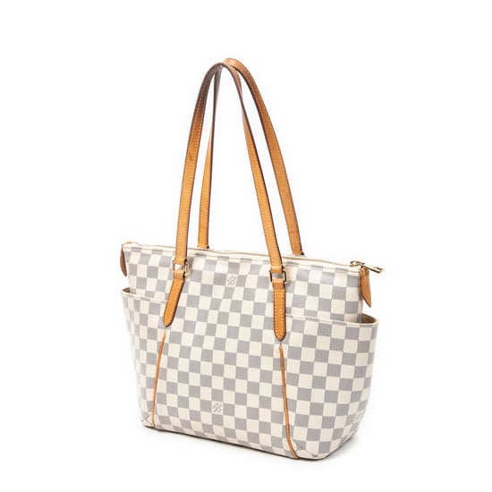 Louis Vuitton Totally PM en marfil Lienzo recubierto - Image 2