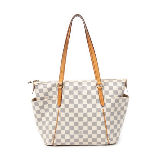 Louis Vuitton Totally PM en marfil Lienzo recubierto - Image 5