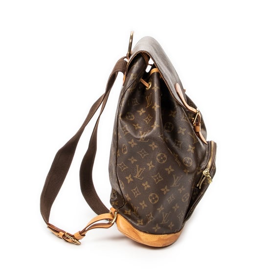 Louis Vuitton Montsouris GM en marrón Lienzo recubierto - Image 4