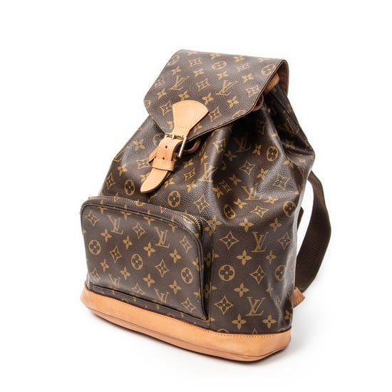 Louis Vuitton Montsouris GM en marrón Lienzo recubierto - Image 2