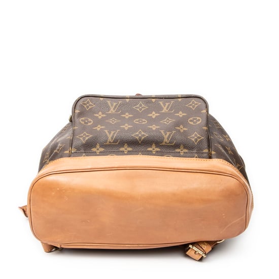 Louis Vuitton Montsouris GM en marrón Lienzo recubierto - Image 6