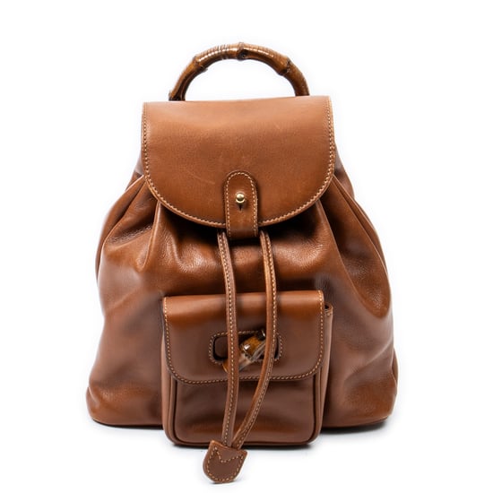 Gucci Mini Bamboo Backpack en Bronceado Cuero de ternero - Image 1