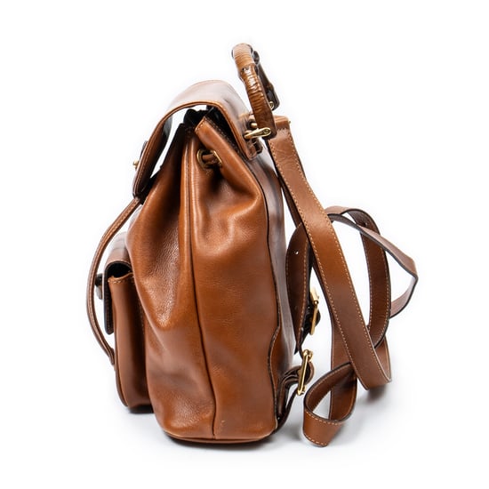 Gucci Mini Bamboo Backpack en Bronceado Cuero de ternero - Image 3