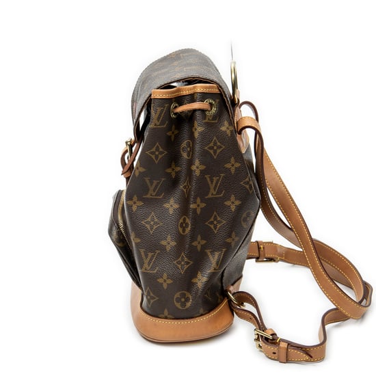Louis Vuitton Montsouris MM en marrón Lienzo recubierto - Image 3