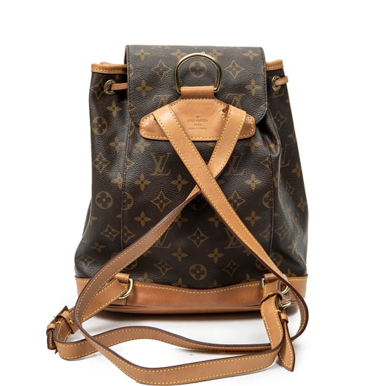 Louis Vuitton Montsouris MM en marrón Lienzo recubierto - Image 5