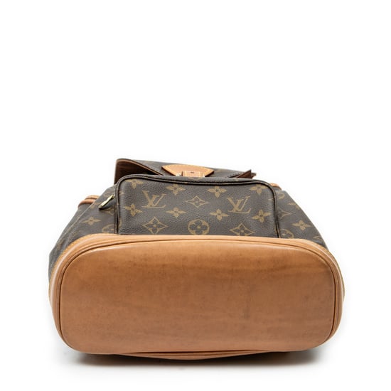 Louis Vuitton Montsouris MM en marrón Lienzo recubierto - Image 6