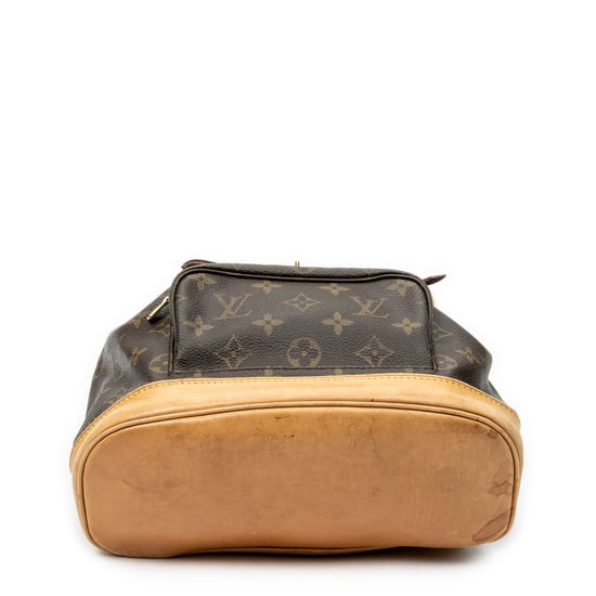 Louis Vuitton Montsouris MM en marrón Lienzo recubierto - Image 6