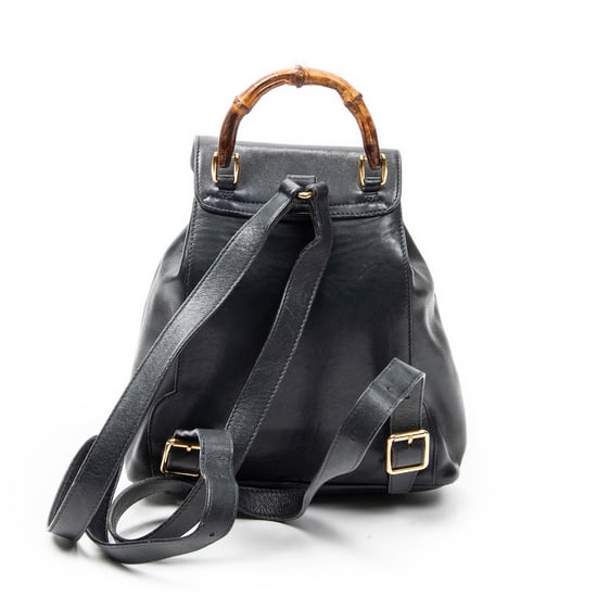 Gucci Mini Bamboo Backpack  en  Marina Cuero de ternero - Image 5