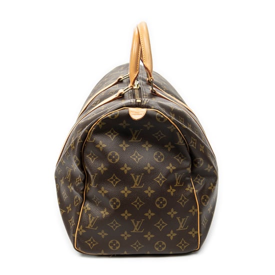 Louis Vuitton Keepall 50 en marrón Lienzo recubierto - Image 4
