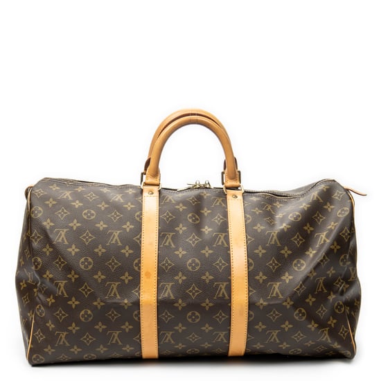 Louis Vuitton Keepall 50 en marrón Lienzo recubierto - Image 5