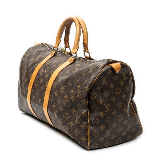 Louis Vuitton Keepall 45 en  marrón Lienzo recubierto - Image 2