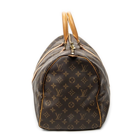 Louis Vuitton Keepall 45 en  marrón Lienzo recubierto - Image 4