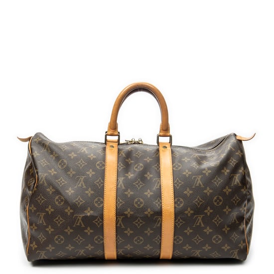 Louis Vuitton Keepall 45 en marrón Lienzo recubierto - Image 5