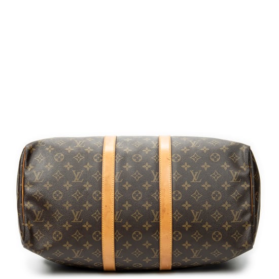 Louis Vuitton Keepall 45 en marrón Lienzo recubierto - Image 6