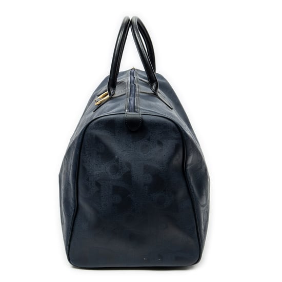 Dior Large Vintage Travel Boston en Marina Lienzo recubierto - Image 4
