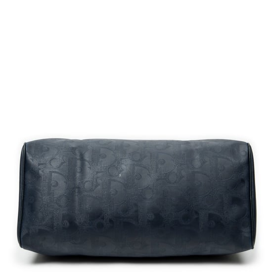 Dior Large Vintage Travel Boston en Marina Lienzo recubierto - Image 6
