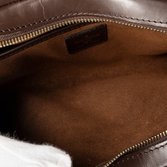 Louis Vuitton Saint Louis Clutch en marrón Lienzo recubierto - Image 3