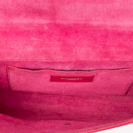 Yves Saint Laurent Ligne Y Clutch  en  rosa Cuero de ternero - Image 4