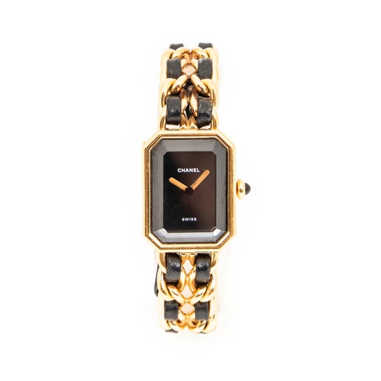 Chanel Première M en negro Acero inoxidable sin níquel - Image 1