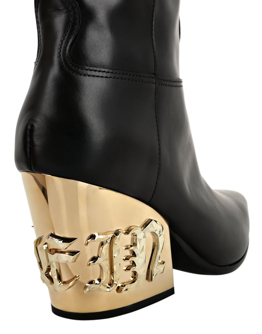 Botas Tacón Medio Gothic Plein - Image 3