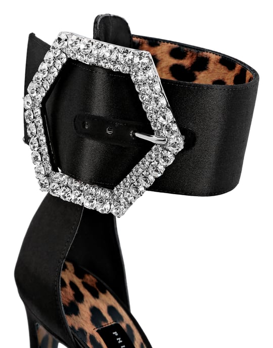 Bombas Peep-Toe Iconic Plein - Image 2