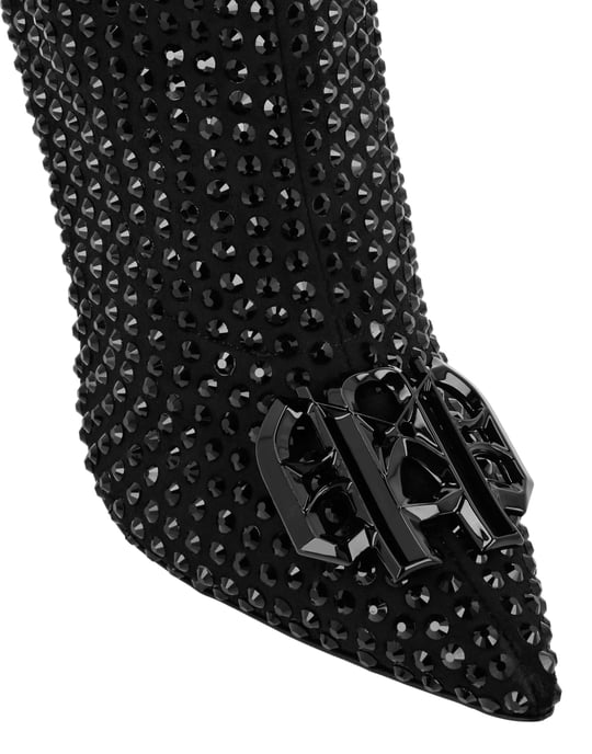 Botas De Tacón Alto Overknees Gothic Plein - Image 3