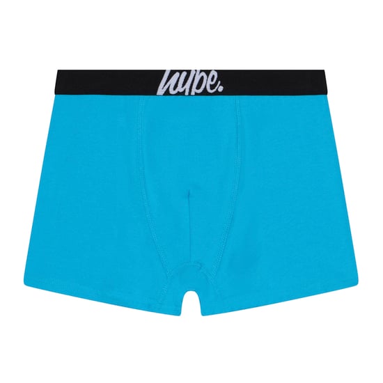 Pack de 3 Calzoncillos para Niños en Negro, Turquesa y Estampado de Piscina, Ropa Interior Suave y Transpirable - Image 5