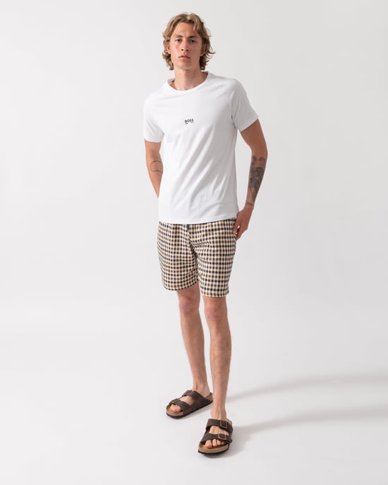 Camiseta de Playa Ajustada en Blanco - Image 3
