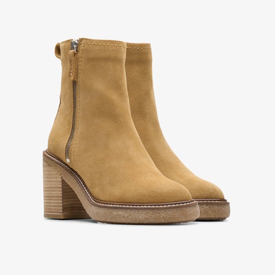 Cassiano Zip Light Tan Suede Botas - Image 4