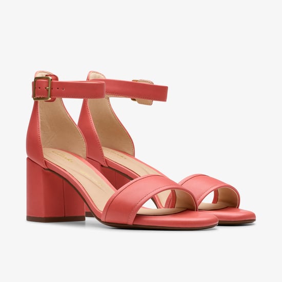 Sandalias de cuero coral Ezoria Mae - Image 4