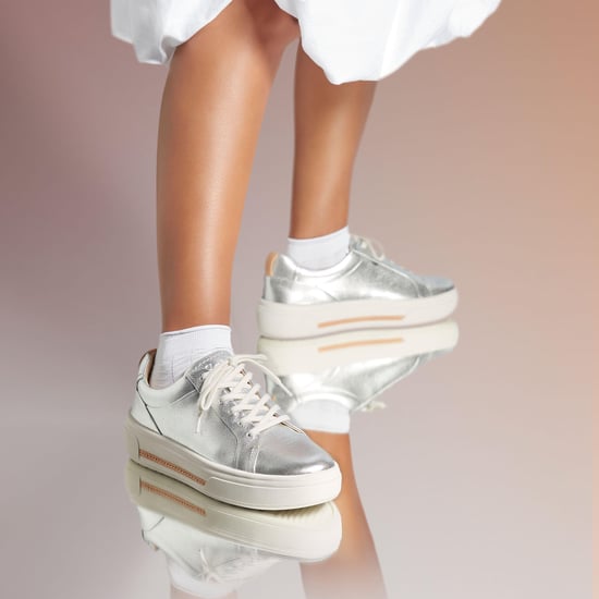 Hollyhock Walk Silver Leather Zapatillas deporte - Image 2