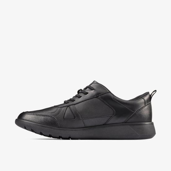 Zapatos de Cuero Negro Scape Track Y - Image 2