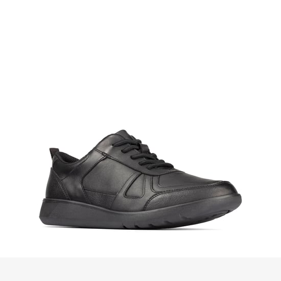 Zapatos de Cuero Negro Scape Track Y - Image 3