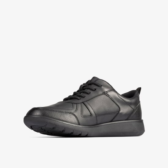 Zapatos de Cuero Negro Scape Track Y - Image 4