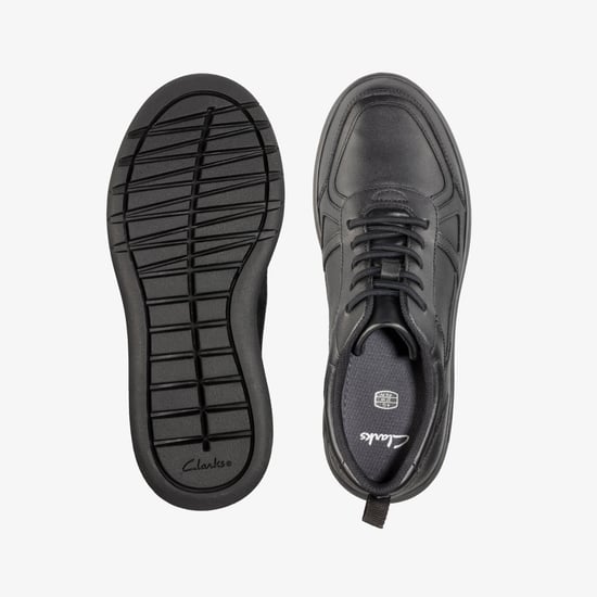 Zapatos de Cuero Negro Scape Track Y - Image 6
