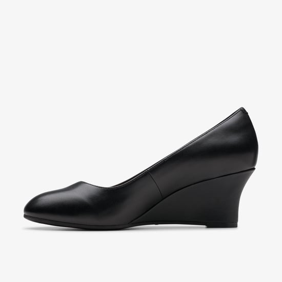 Olivette Pearl Black Leather Zapatos - Image 2