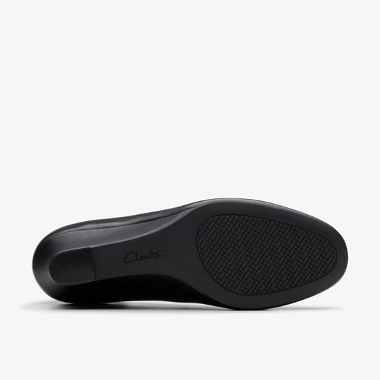 Olivette Pearl Black Leather Zapatos - Image 3