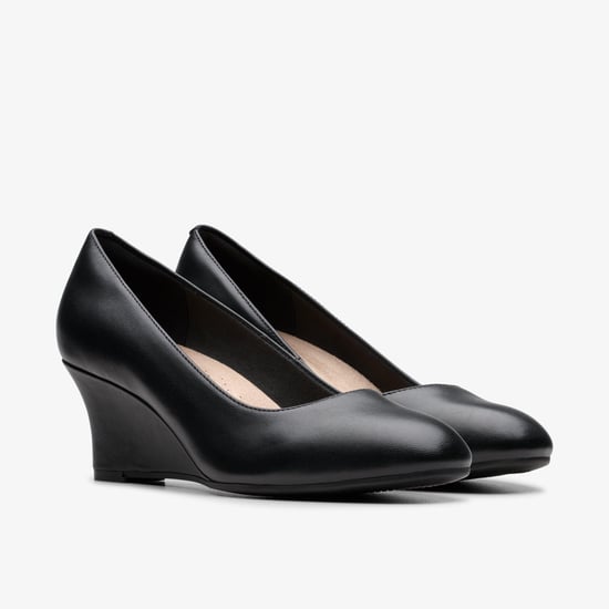 Olivette Pearl Black Leather Zapatos - Image 4