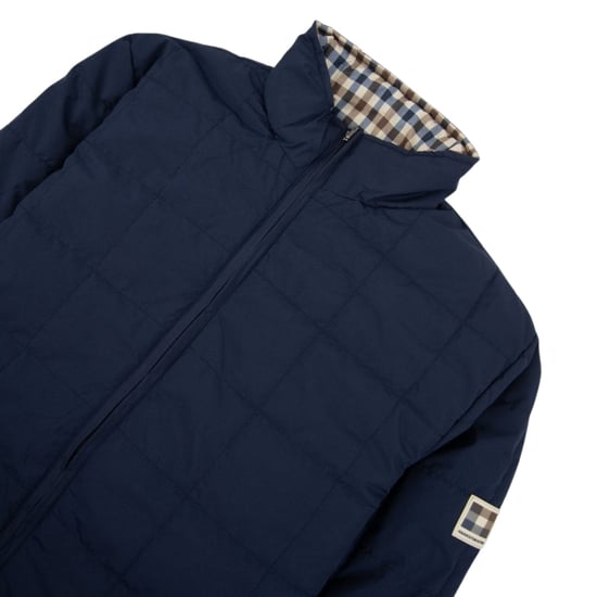 Chaqueta Reversible Aquascutum Active Rlg Azul Marino - Image 3